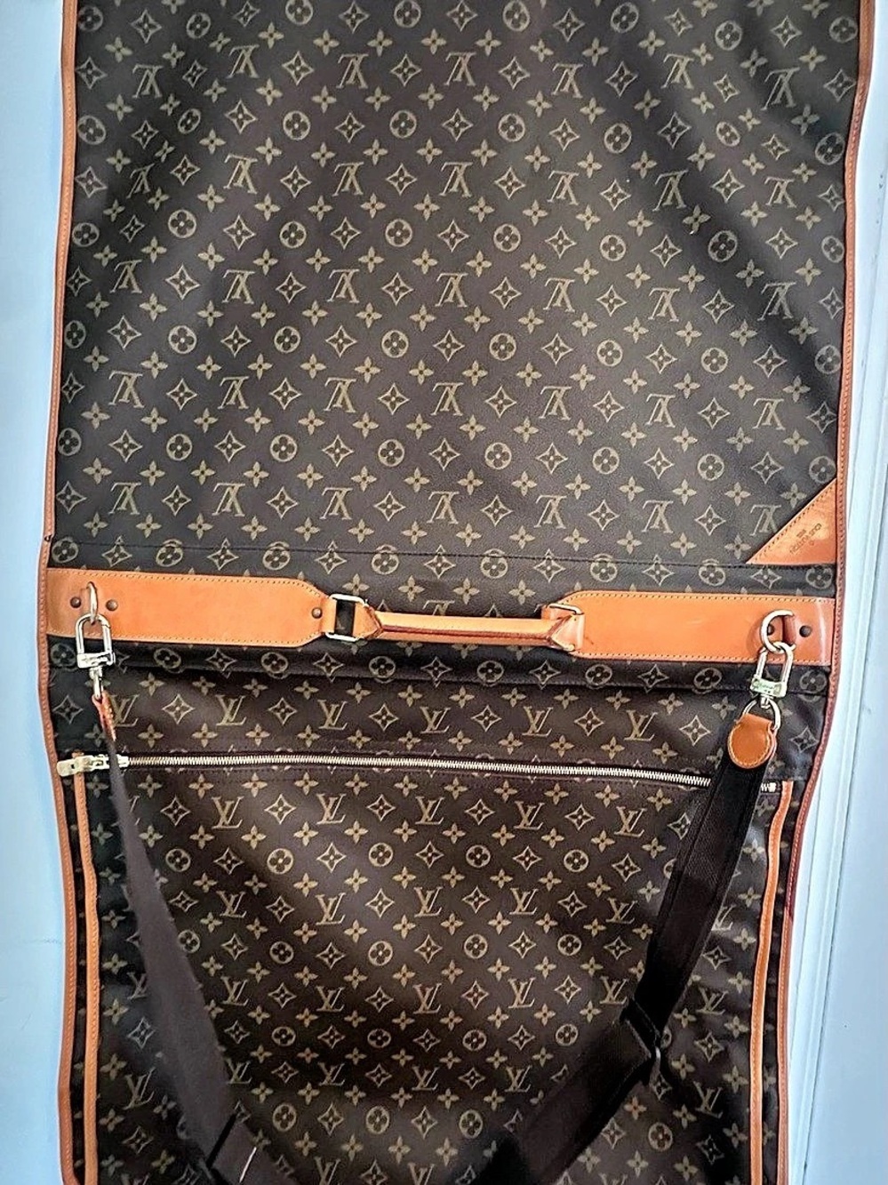 Louis Vuitton Sully Garment Bag Monogram Brown & Tan
